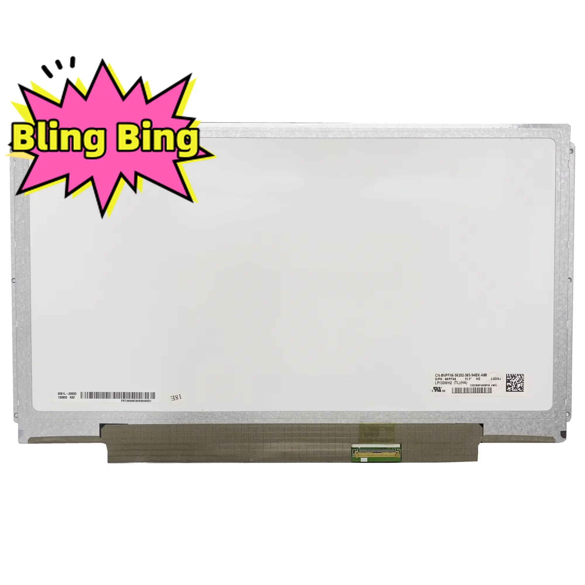 LP133WH2-TLHA LP133WH2-TLE1 TLF1 TLF2 TLGA LP133WH2-TLM1 1366x768 LVDS 40 pines portátil LCD pantalla 13,3 'pulgadas