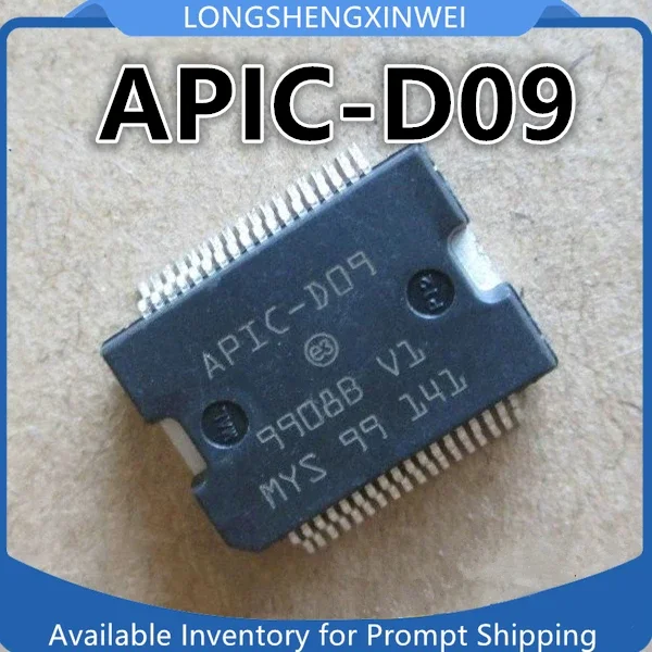 1PCS APIC-D09 APIC D09 HSOP Fuel Injection Drive Chip IC for Automotive Computer Plate