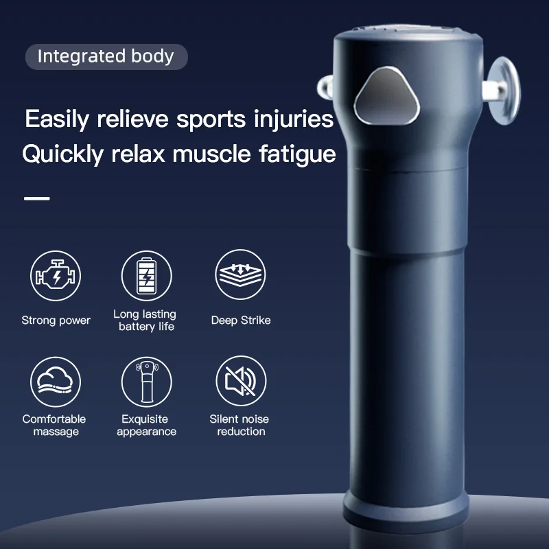 Booster Upgraded Massage Gun Powerful Handheld Cordless Deep Tissue Vibrating Muscle Massager with 3 Speeds for Sensitive Areas