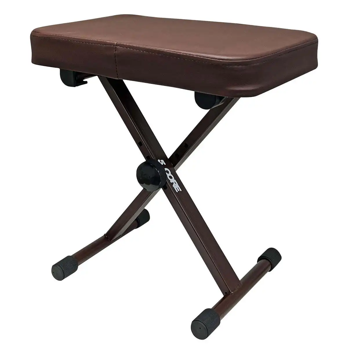 5 Core Keyboard Bench Height Adjustable Piano Chair Thick Padded Music Stool Heavy Duty Seat