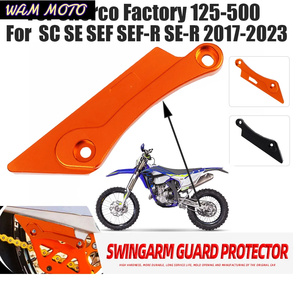 Motocross Rear Swingarm Guard Protector Cover For Sherco Factory SC SCF SE SEF SEF-R SE-R 125 - 500