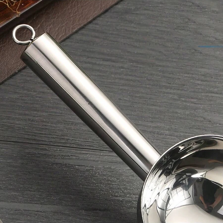 Stainless Steel Ice Shovel, Flats Bottom Ice Cube Shovel, Bar Tool, Supermarket Rice Shovel, Sugar Block Tea Shovel