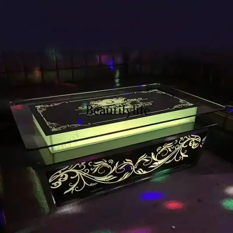 

Italian Irregular Coffee Table Designer Unique Minimalist Space Coffee Table Modern Luxury Saving Meuble Salon Furniture Home