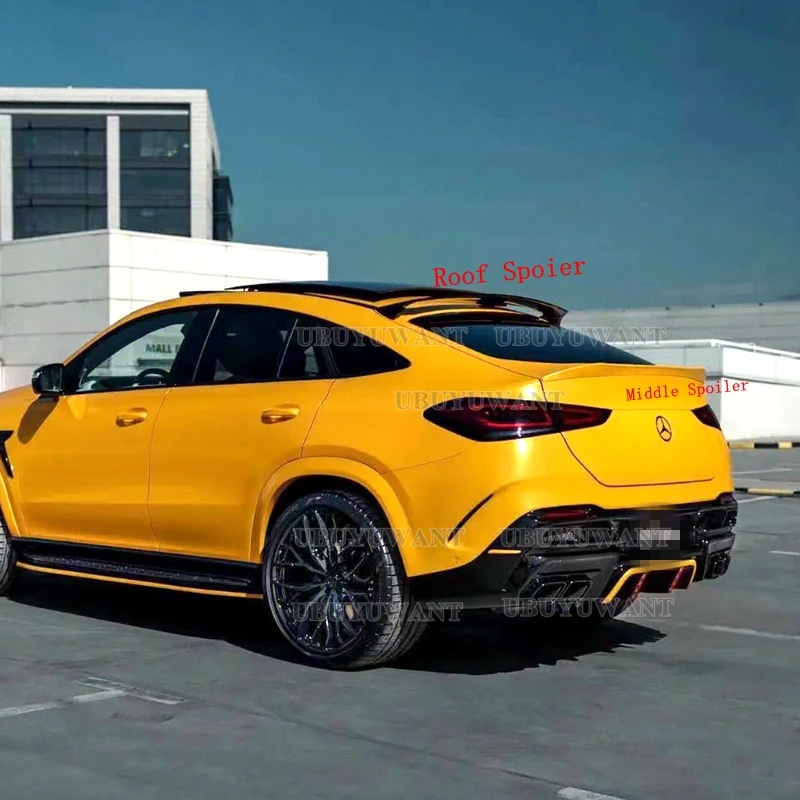 For Mercedes-Benz GLE class GLE Coupe C167 GLE350 450 GLE53 AMG GLE63 rear carbon fiber tail modification 2021 2022 2023