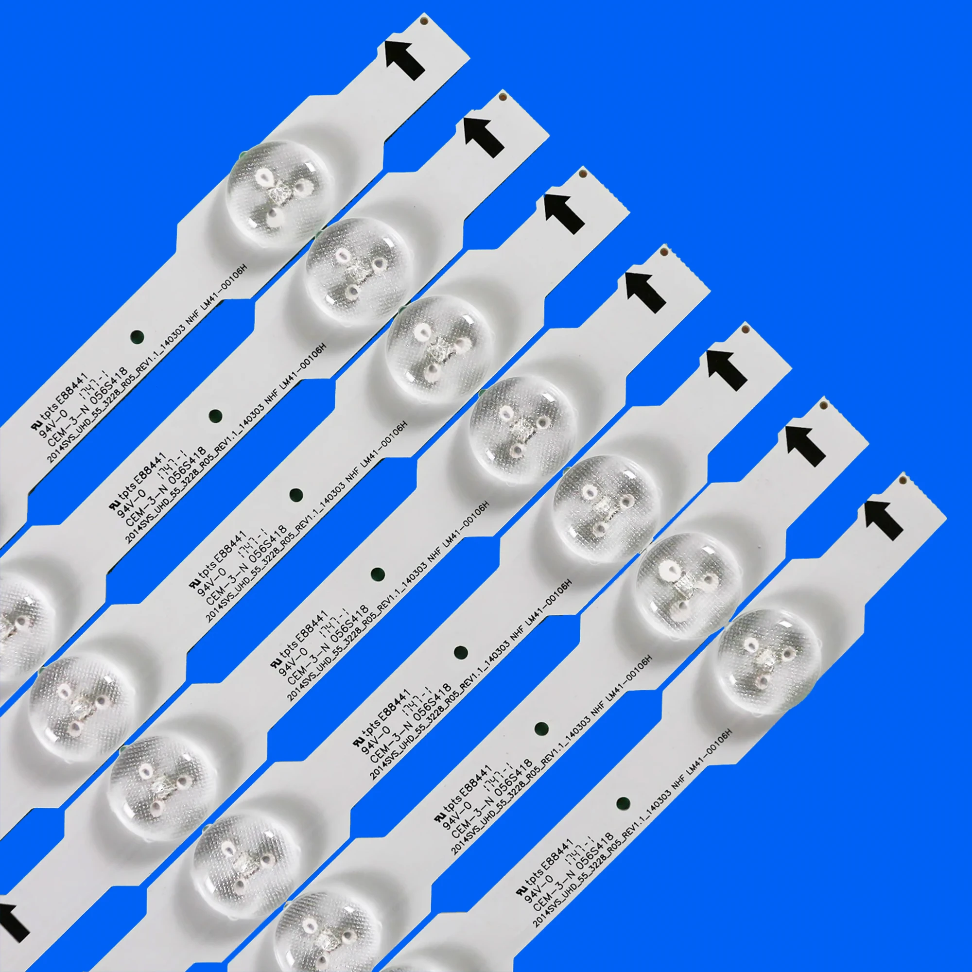 شريط إضاءة خلفي LED لـ UUE55HU6900S UN55HU6950 UN55HU7000 55HU6830F UA55HU5903J UA55HU6000J UA55HU7000K UA55HU7000W