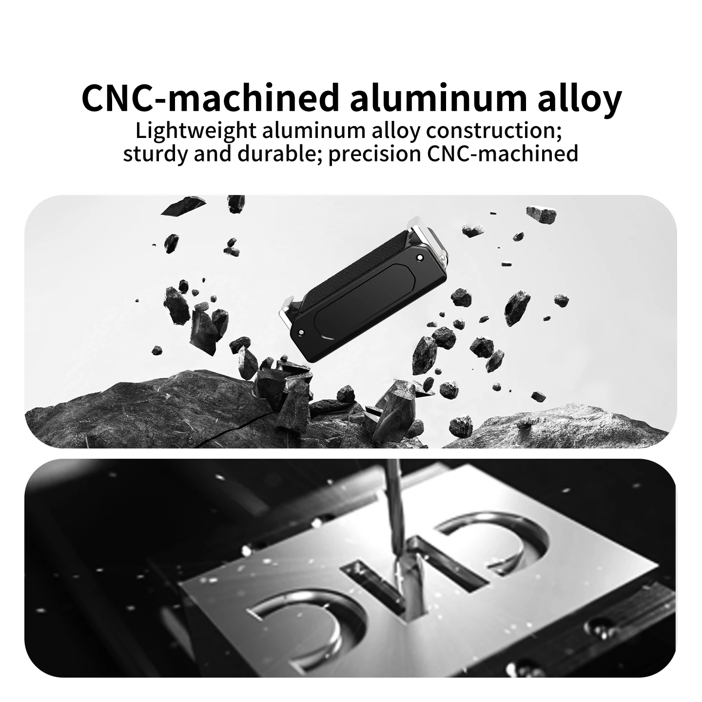 Magnetische Schnellwechselhalterung für DJI Osmo Action 5 Pro 4 3 360 Kamera 1/4 ARRI Schraubbasis Doppelklauen-Halterung 360-Grad-Rotationsadapter – Detail 7