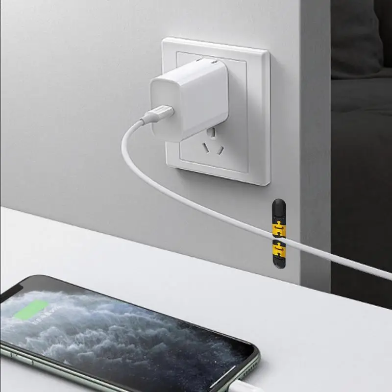 Cable Holder Clip Self Adhesive Cord Clips Cable Holder Management Multifunctional Cord Organizer Cable Management For Power