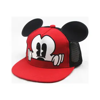 2025年新款兒童米奇卡通可愛棒球帽,男女童通用,可調式後扣帽 8 best sales 米奇帽子 - №1