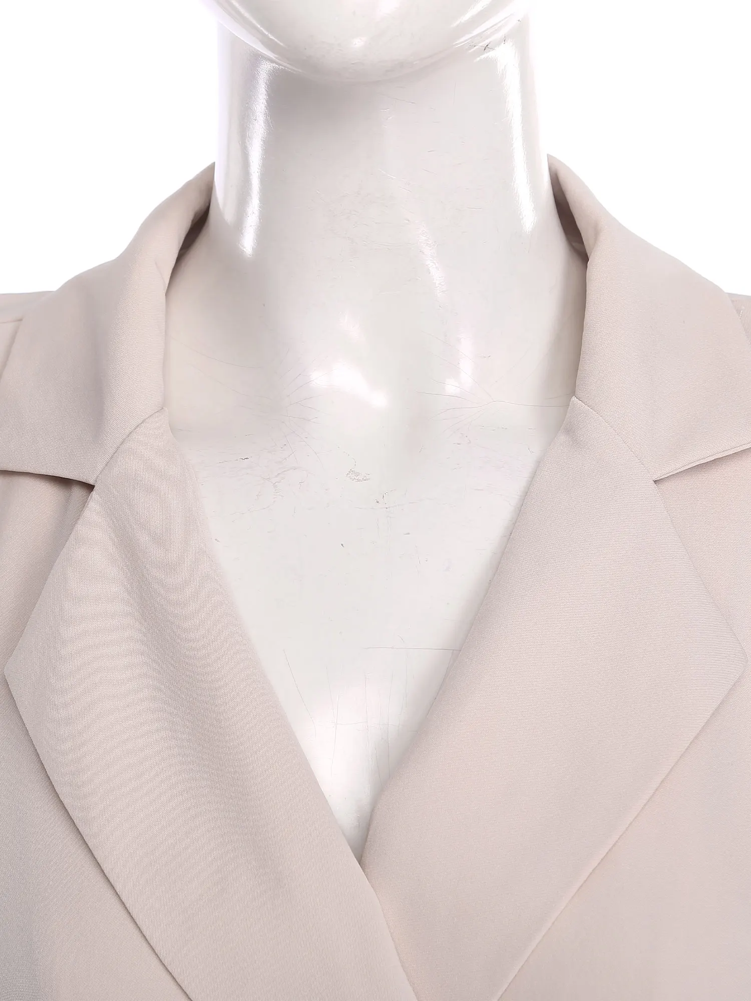 Traje de señora estilo traje de calle mono mamelucos de una pieza solapa de muesca manga larga pantalones rectos sueltos monos elegantes de moda para mujer