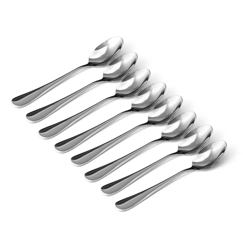 

Кофейная ложка из нержавеющей стали, 8 шт., совок для сухого молока, ложки для выпечки, инструмент