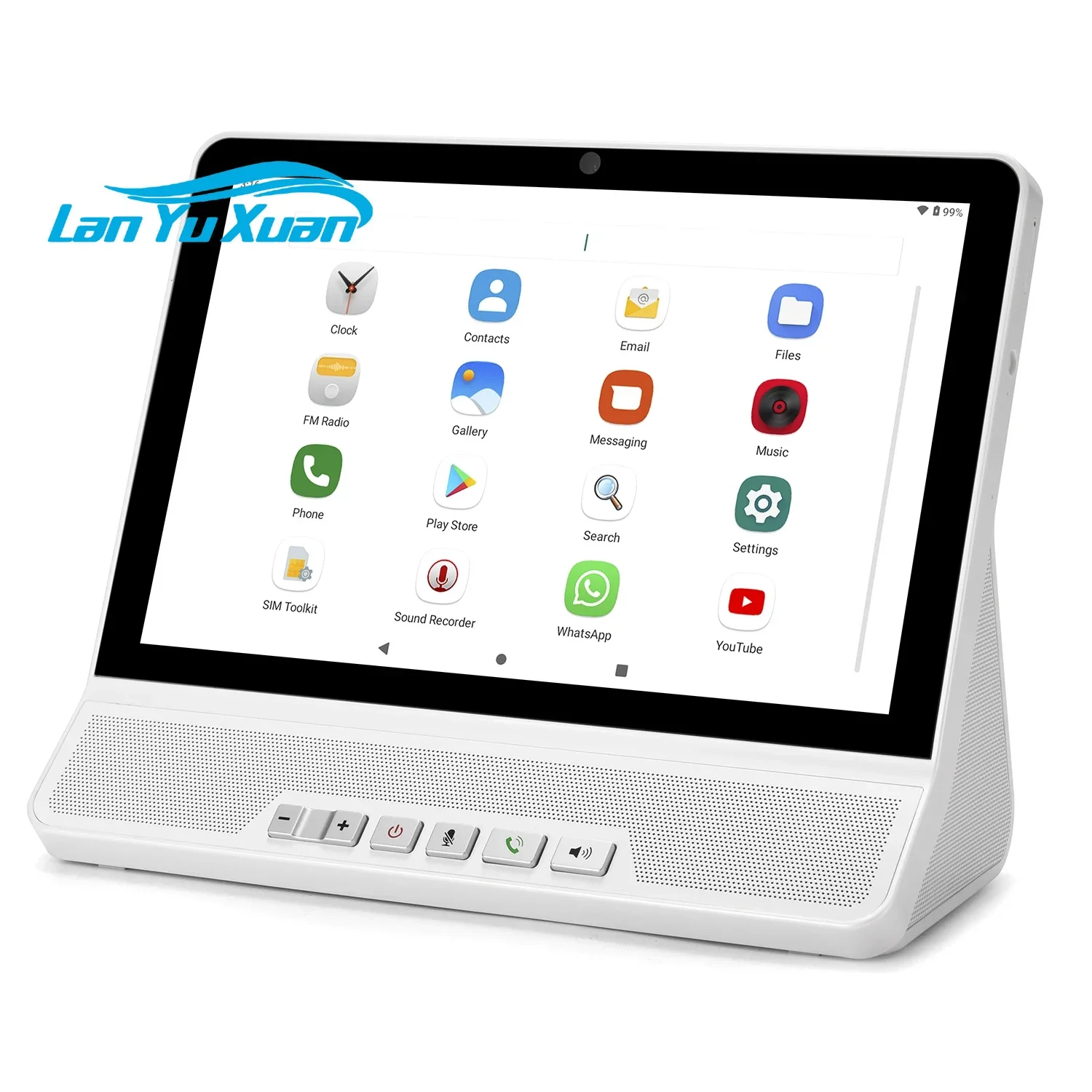 

2025New Designs LS890 4G LTE SIM Card Smart Android 11 Video Call 10 inch Large Touch Screen Fixed Wireless Phone 2G 3G