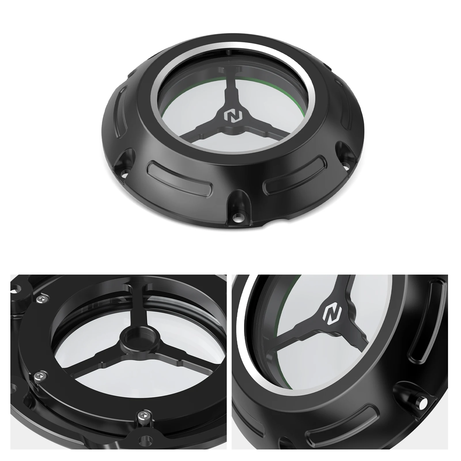 For Harley Sportster 883 1200 XL883 1200 XR Derby Cover Clutch Cover Seventy-Two XL1200V Roadster XL1200CX Forty-Eight XL1200X