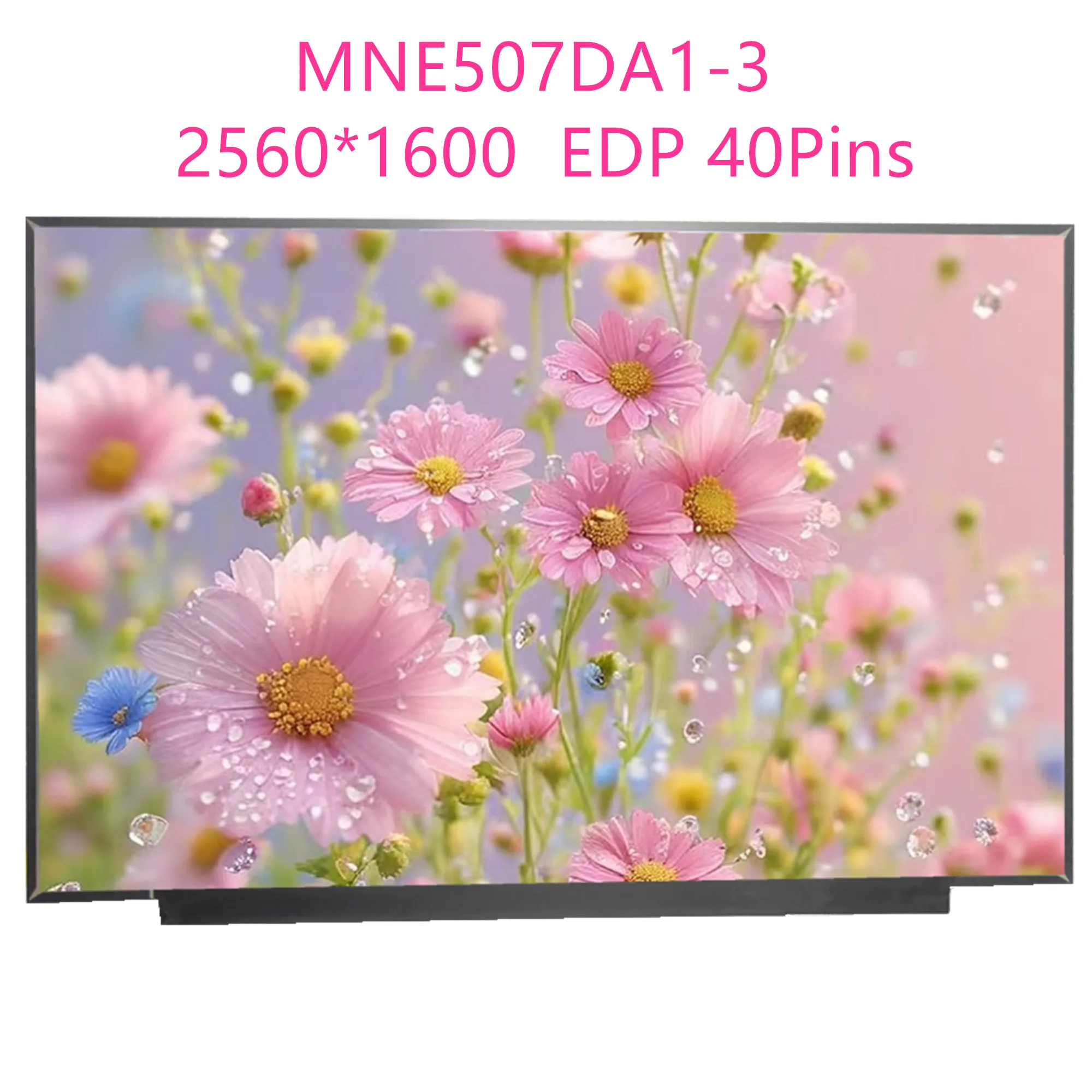 14.5'' MNE507DA1-3 Laptop LCD Screen Display Panel Matrix 2560×1600 EDP 40 Pins