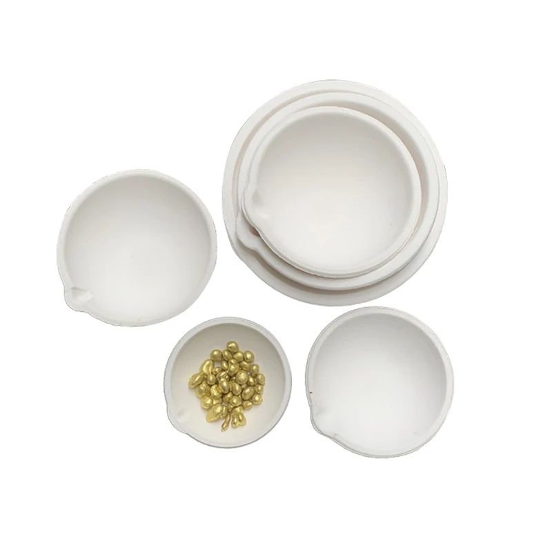 Imagem -04 - Cadinho para Derreter Prata Dourada e Platina Recipiente de Fundição de Jóias 100g5000g Gramas Tigela de Quartzo Platina Equipamento de Jóias