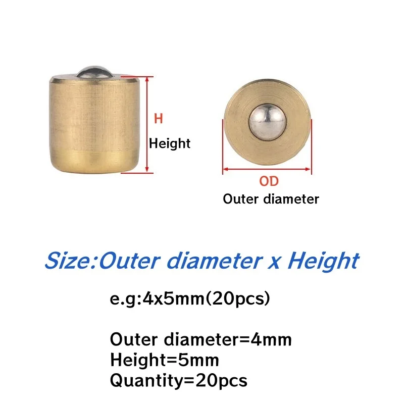 Press Fit Ball Oiler Brass Push Button Oiler For Gas Engine Motor Oil Grease Oil Cup,Spring Nozzle Grease Oiler OD 4mm to 25mm