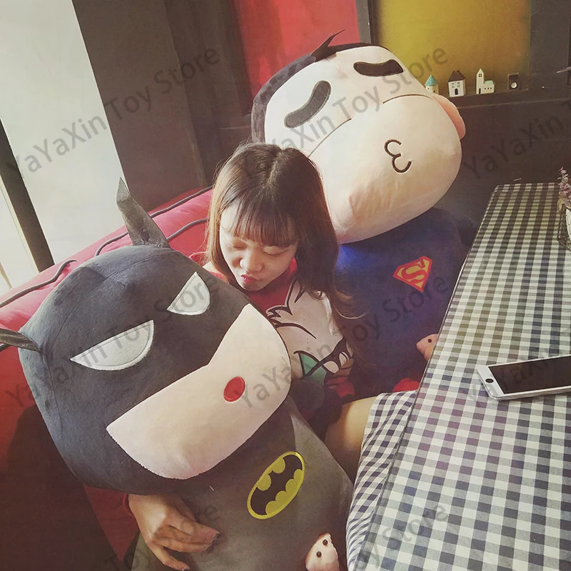 

Kawaii Stuffed Doll Wax Figure Shin Chan Marvel Series Transforming Stuffed Toy Avengers Alliance Birthday Gift for Kids and