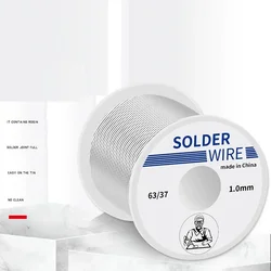 Tin Lead Rosin Core Solder Wire Wick with 2% Rosin Core Solder Flux,for Electrical Solder Iron、soldering Gun，Core Wire Welder