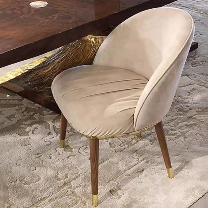 

Leisure Chair Home Designer Modern Flannel Back Chair Villa Premium