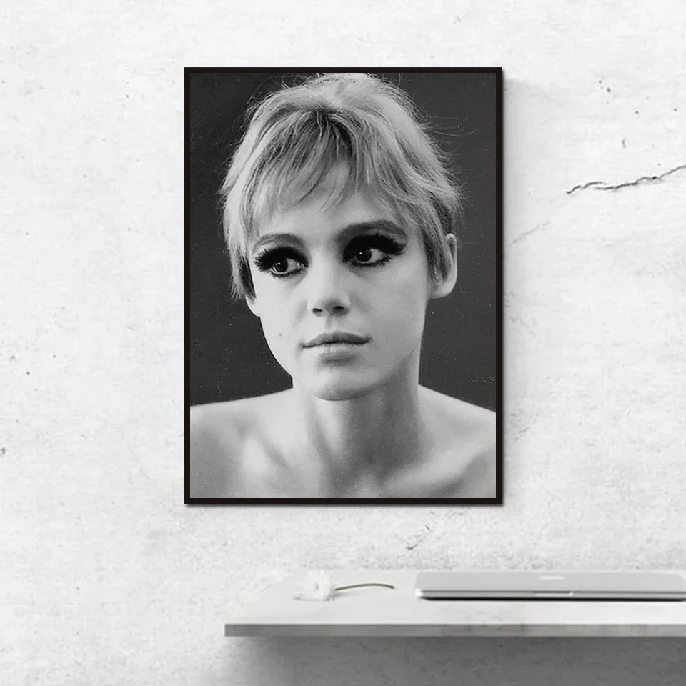 Edie Sedgwick Poster Wall Art Painting Movie Star Canvas Posters and Prints Wall Picture for Living Room Decoration