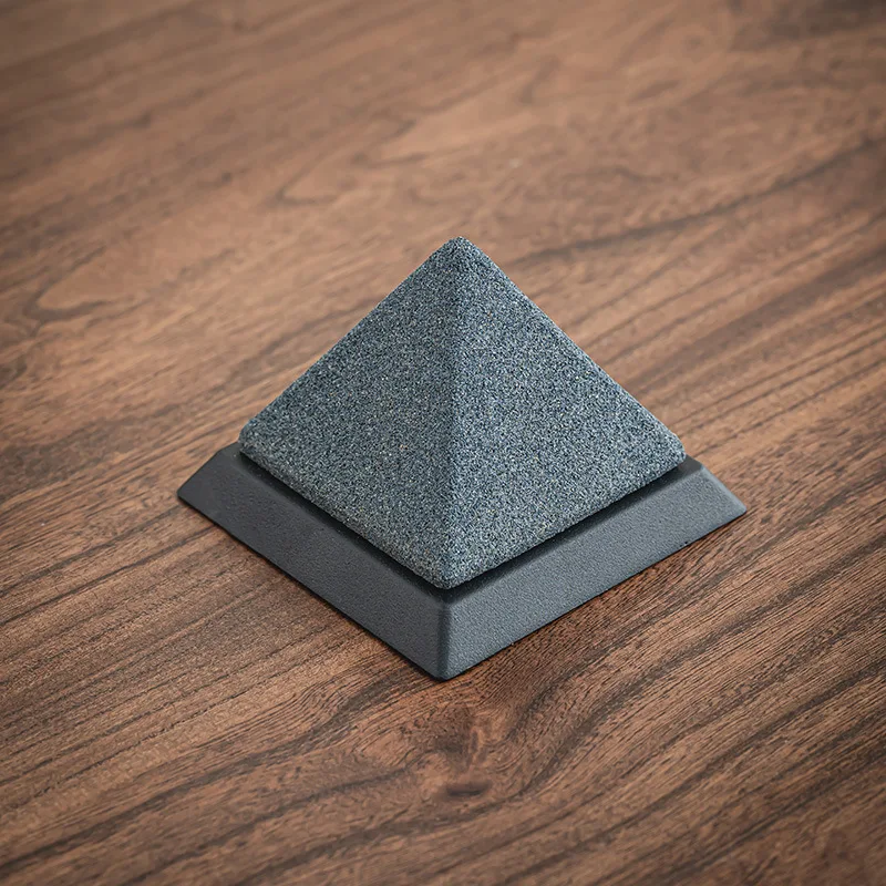 Holeless tea filter pyramid-shaped infuser creative and unique small green tangerine tea brewing gadget