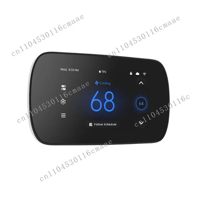 WiFi Smart Thermostat Programmable for Partial Heating and Cooling of 24Vac HVAC Systems, Compatible with Customization