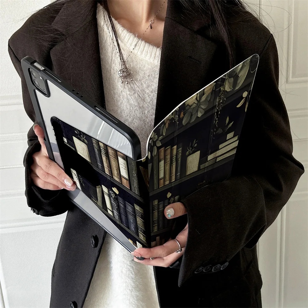 

360 ° Rotating Foldable Case to Easily Protect Your Pad: Compatible with iPad Air 6,Air 5,4,10,2024,air m3/a16 2025