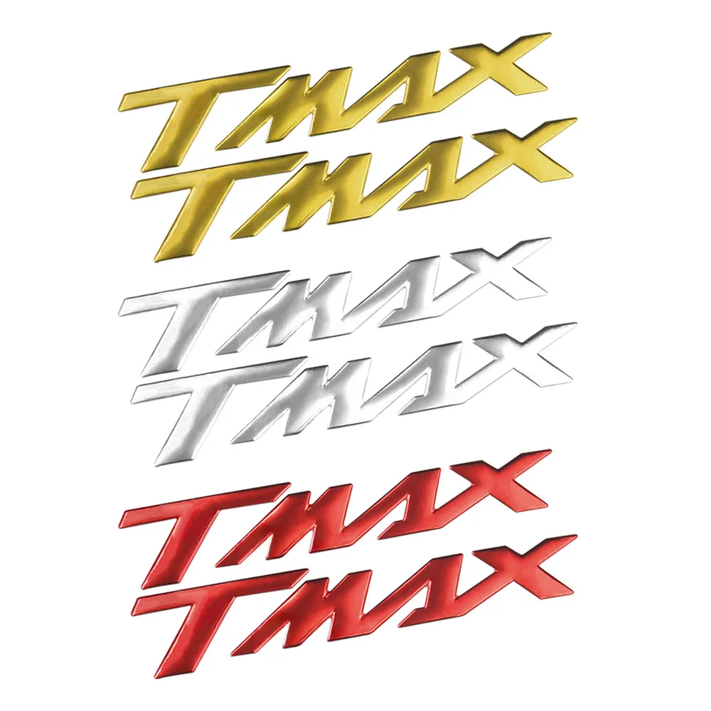 

2 шт. водонепроницаемые 3D-наклейки с логотипом TMAX для мотоциклов, эмблемы на бак и кузов для Yamaha TMAX500 T-MAX 530 500