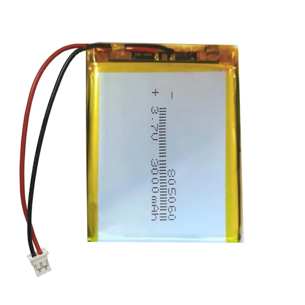 1-10PCS 805060 3.7V 3000mAh Polymer Rechargeable Battery PH 2.0mm 2P Plug For MP3 MP4 MP5 DIY PAD DVD E-book Bluetooth Headset