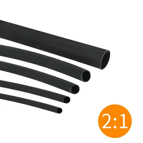 Tubo termorretráctil de 1/5/10/25M, 1, 2, 3, 5, 6, 8 y 10mm de diámetro, envoltura de alambre, venta de reparación de conectores DIY