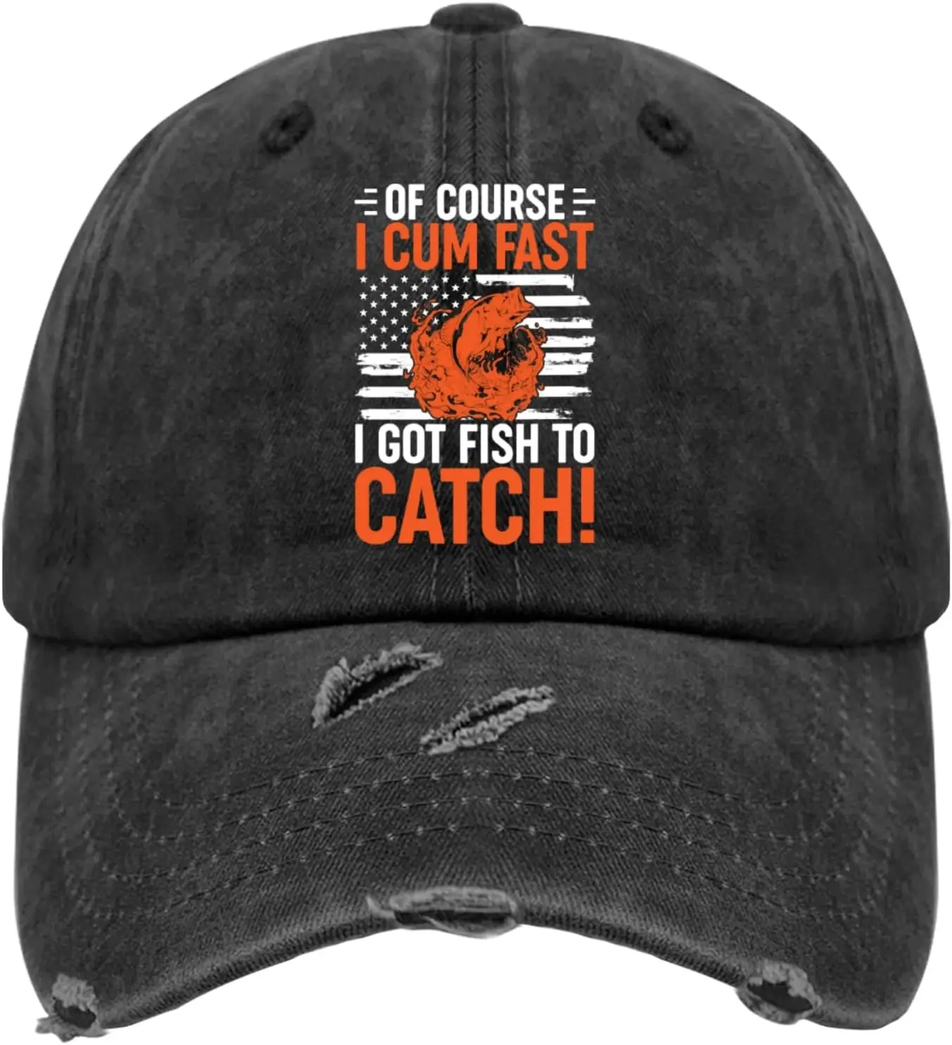 

of Course I Cum Fast I Got Fish to Catch Hat для женщин Забавные бейсбольные кепки Забавные подарки на день рождения для мужчин