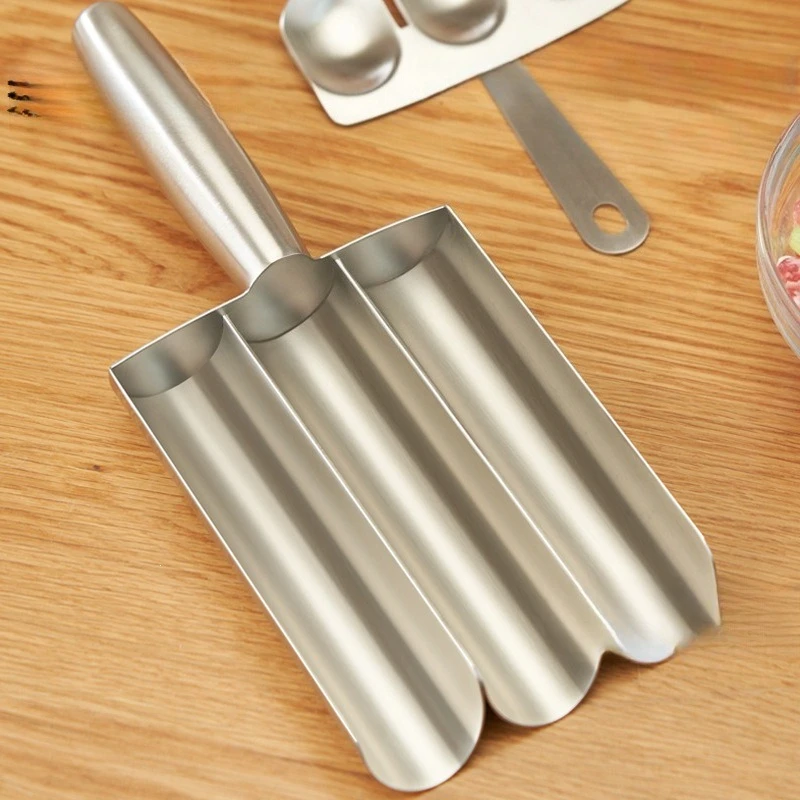 Stainless steel meat maker, fish and shrimp slippery mold, rice ball meat filling meat