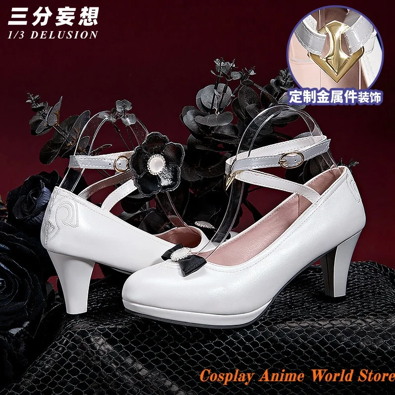 

In stock Honkai Star Rail The Dahlia Constance Cosplay Shoes Prop shoes mIHOYO Halloween Party Festival Women Role Play Shoes