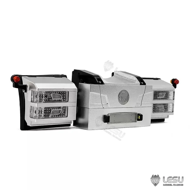 RC 1/14 Tail Beam Tail Wing Taillight Set for Tamiya Hydraulic Excavator Loader Dump Truck for SCANIA MAN VOLVO Tripper DIY Part