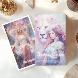 Cartes de Tarot Professionnelles Authentiques pour Débutants, Accessoire de Haute Qualité, Disponible en Anglais, Français, Espagnol, Russe, Oracle 78