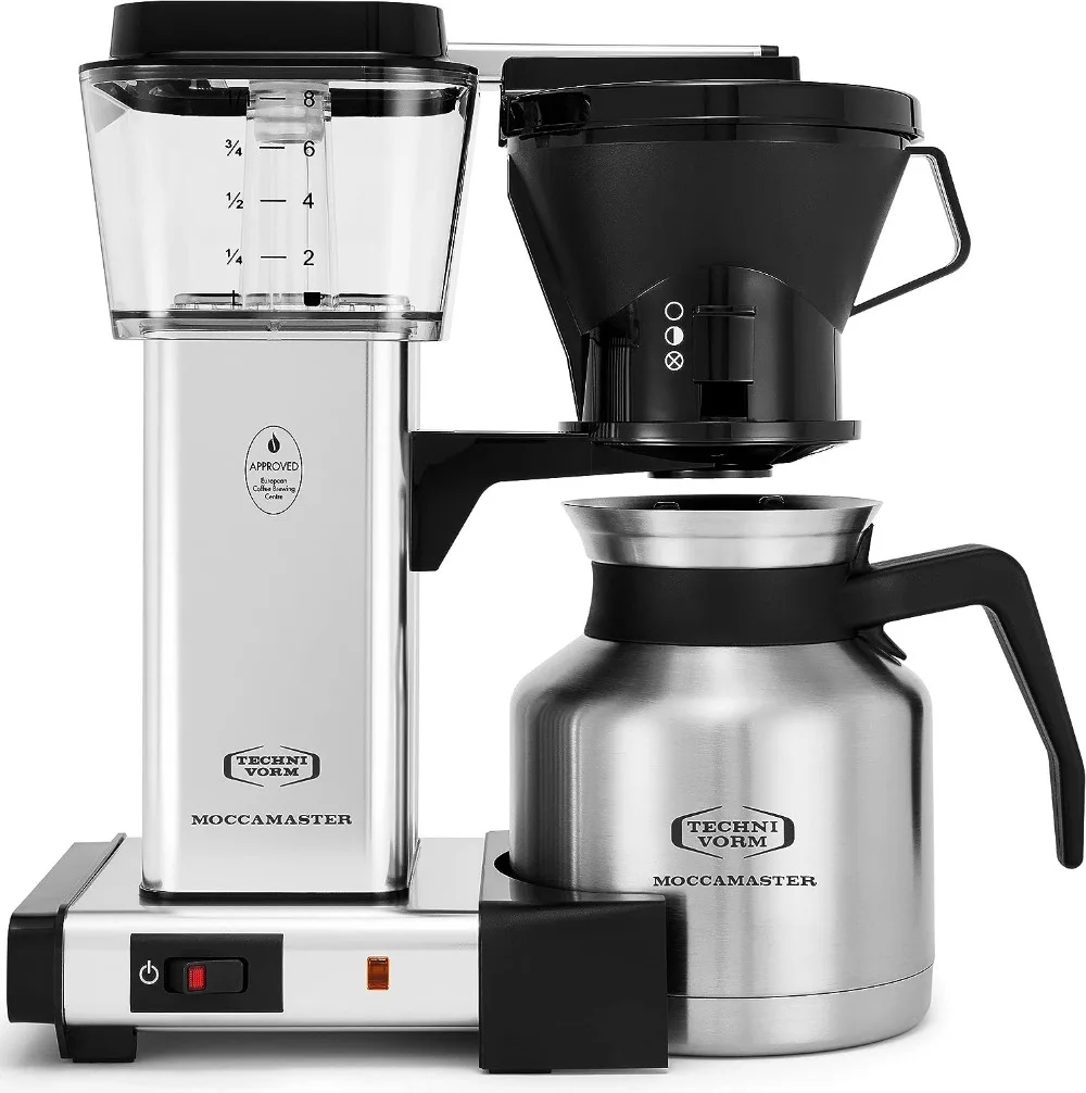 

Technivorm Moccamaster 79212 KBTS Coffee Brewer, 32 oz, Polished Silver