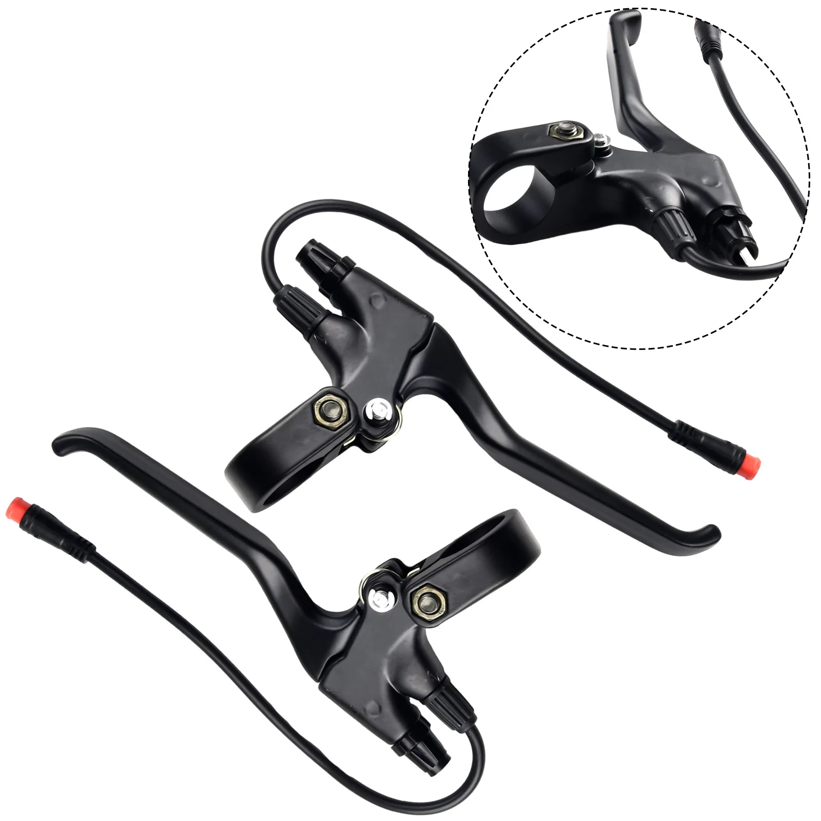 

1 Pair Bicycle Brake Lever Power-off Brake Lever For Electric Bike Parts Power Cut-Off Brake Levers For-Ebike Cycling Brake Leve