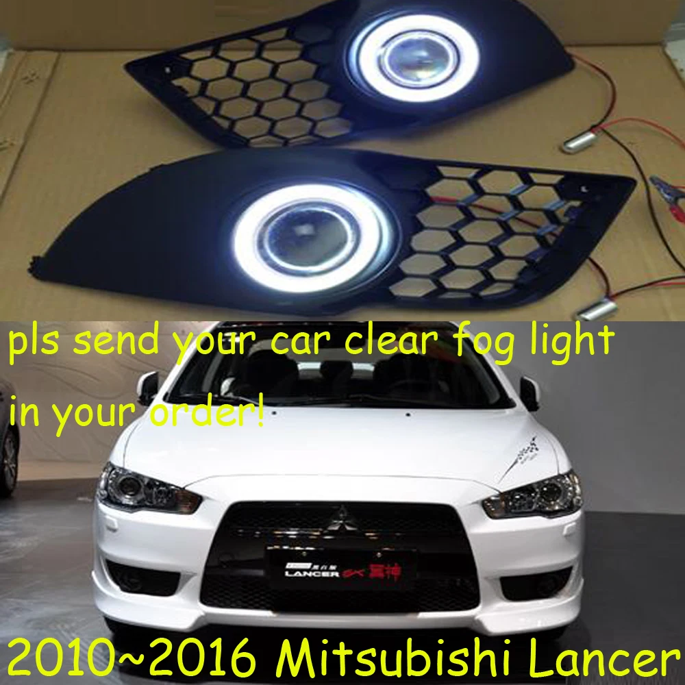 2010 ~ 2016 Luz antiniebla Lancer, ¡envío gratis! halógeno, faro Lancer, ASX,3000GT,Expo,Eclipse,verada,Triton,nimbus,sport;Lámpara de día Lancer
