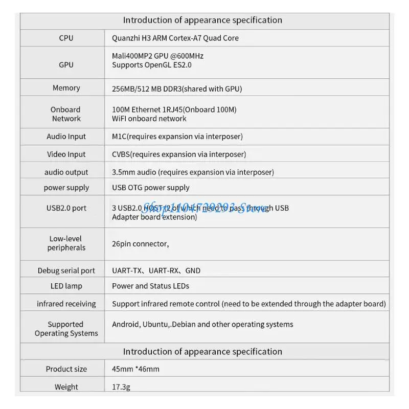 Y2GD código aberto Wukongpi Development Board Support Androids/Ubuntuanddebian