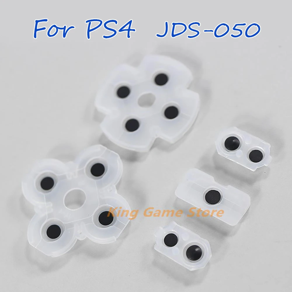 

300sets Silicon Conductive Rubber Pads L1 R1 L2 R2 Buttons Conductive Rubber Button for PlayStation 4 PS4 JDS-050 5.0 Controller