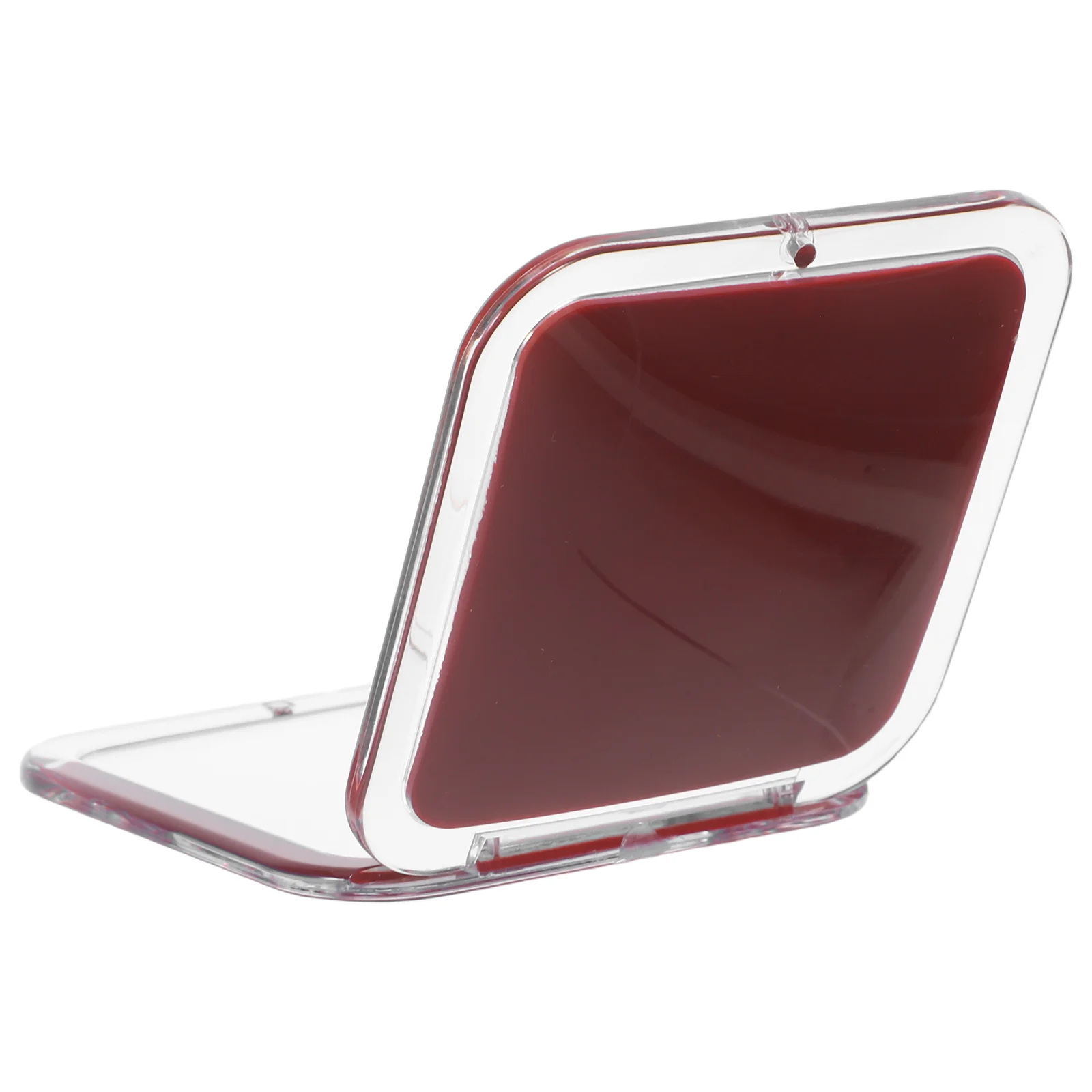

Square Folding Double Sided Makeup Mirror 15x Magnification Portable Pocket Mini Compact Travel Mirror for Women