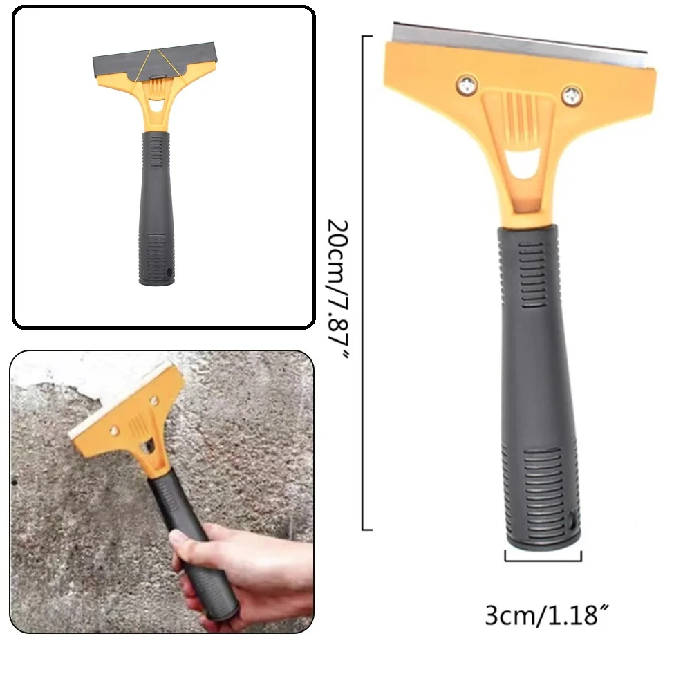 1pc Cleaning Scraper Home Tiles Floor Scraper Portable Cleaning Shovel Cutter For Glass Floor Tiles Scraper With 10pcs Blades