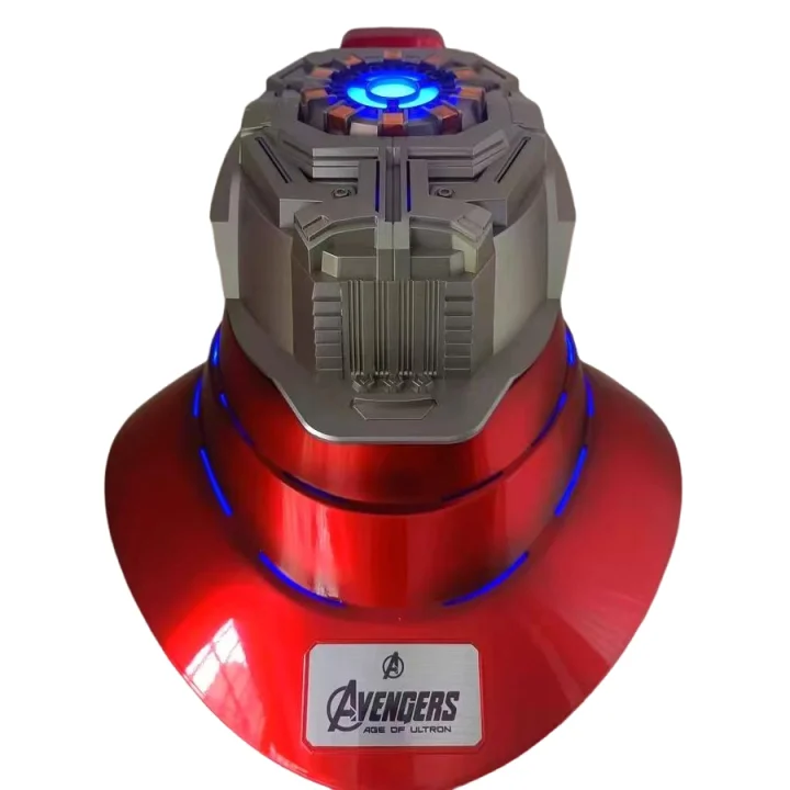 Iron Man Helm Mk5/MK50 Elektrisch Spraakgestuurd Bedienbaar Draagbaar 1:1 Masker Automatisch Openen Sluiten Model Figuur Volwassen Speelgoed Cadeau