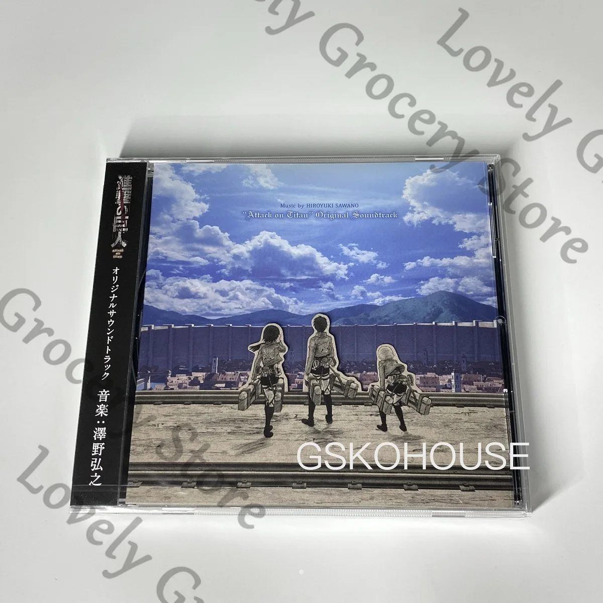

Japanese Version Anime Ataque A Los Titanes Shingeki No Kyojin Attack on Titan Cosplay Cartoon Original Soundtrack CD Gift Fans