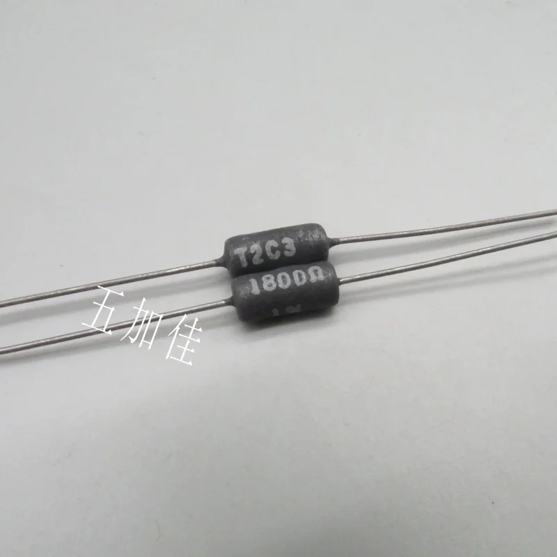 10-100pcs brand new original OMI T2C3 3W 1800R 1.8K 1% imported wire wound resistor