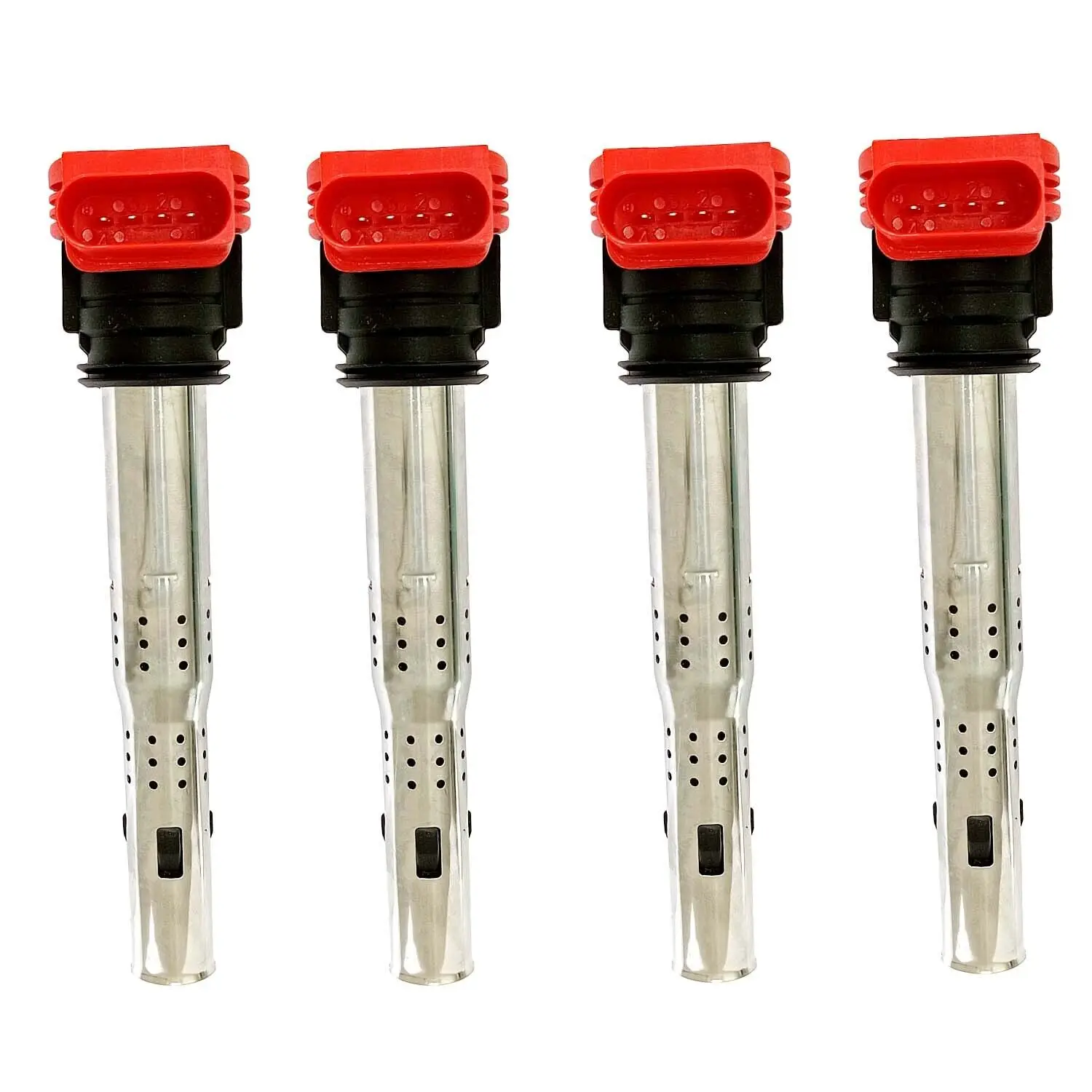 High quality 6X High Quality Ignition Coils Fit For VW Touareg Audi A6 A4 R8 Q5 06E 905 115F 06E905115E FREE SHIPPING!!!