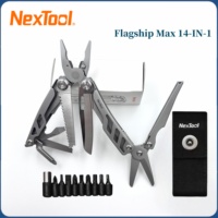 NexTool Flagship Max 14 in 1 Multi Tool Pliers Folding Multitool Large Scissors Outdoor Camping EDC Tools