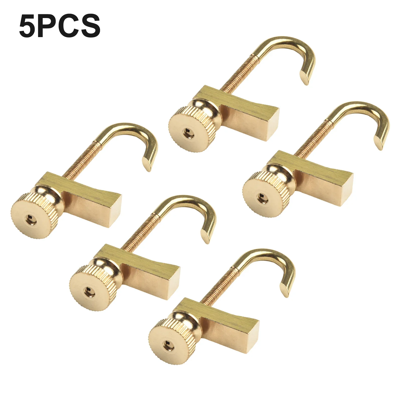 F Clip for Violin Repair 1pcs/5pcs for Panel and Backboard Crack Clamping Copper Gold Size 6 3 1cm for Luthiers