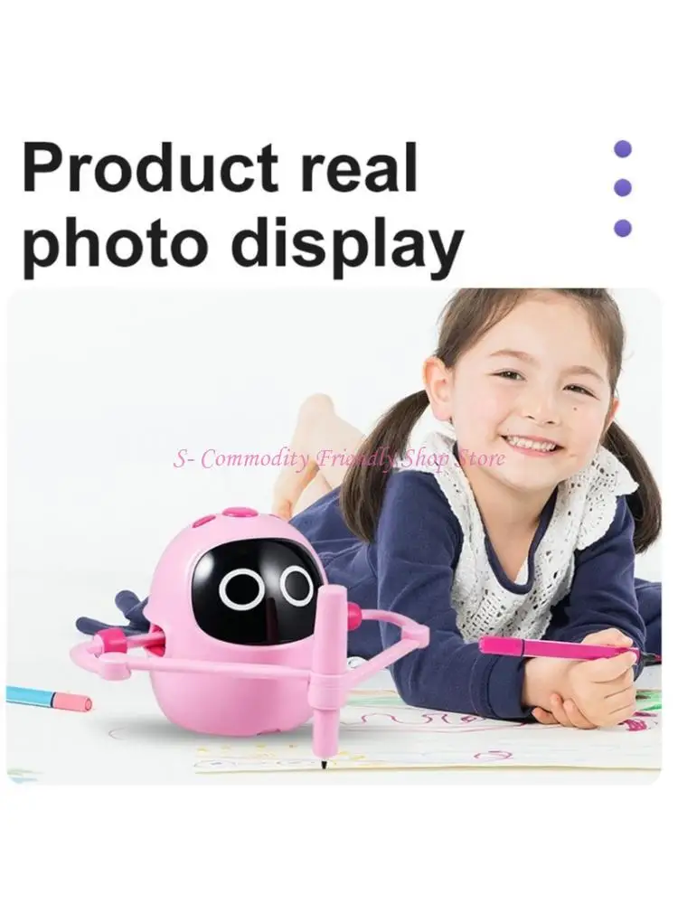 85AE Educational Robot Drawing Machine Early Educational Painting Fun Learning Tool