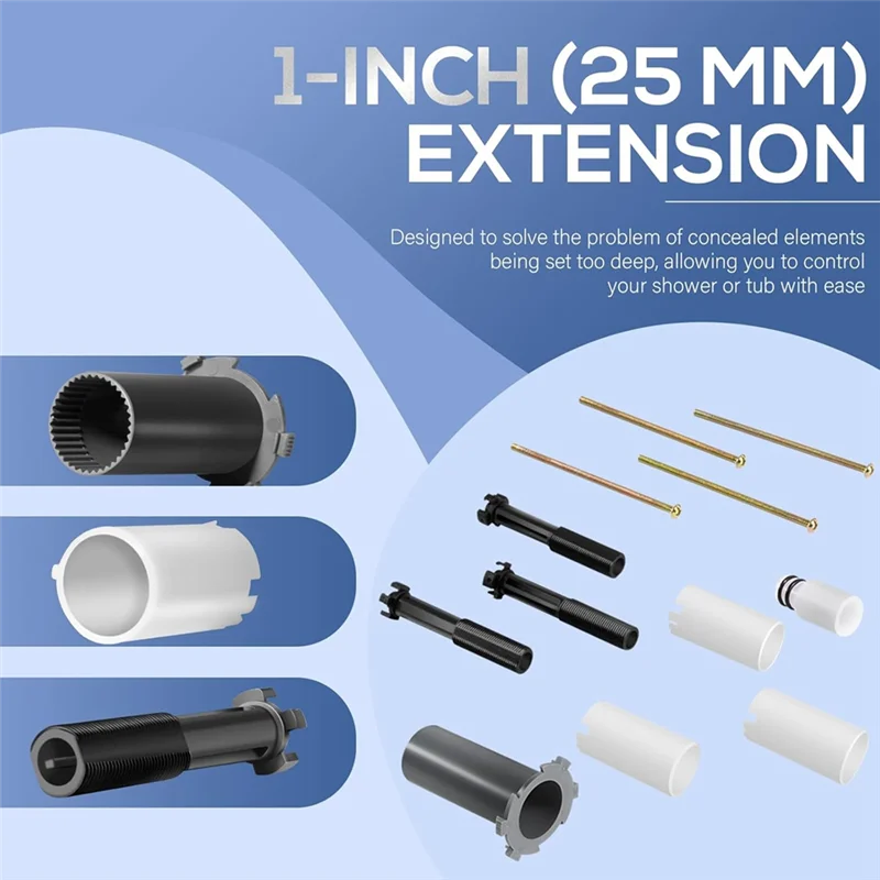 ABJI-For Grohe Grohtherm Smartcontrol Universal Extension Kit 14048000- Fits 1