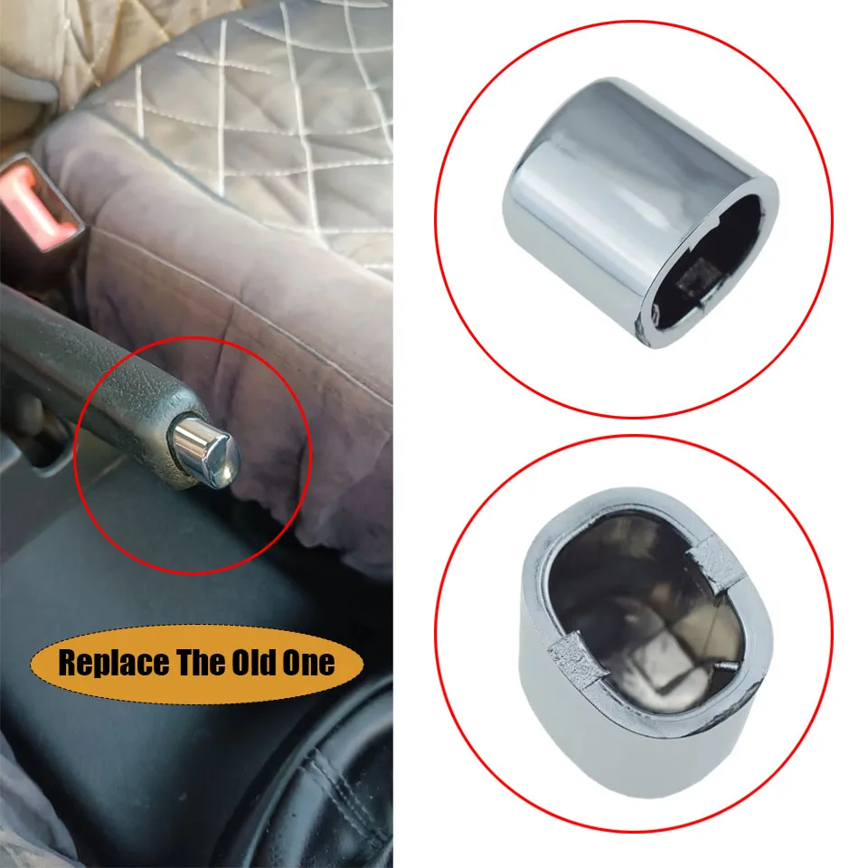 Novo Acabamento Cromado do Botão do Freio de Mão 1J0711323D Para VW Beetle Clasico Jetta Golf Bora Seat Leon Toledo Skoda Octavia